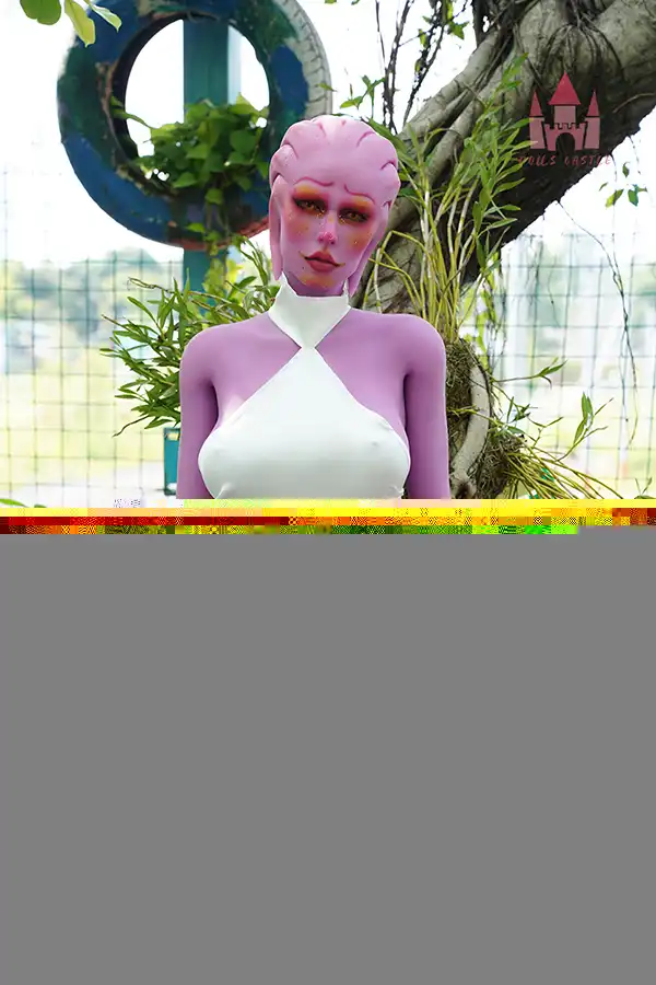 レビュー：ドールズキャッスルの巨乳170cmパープルエイリアンセックスドール、Merlay
