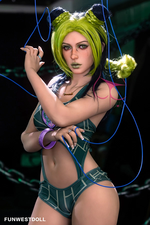 Funwest Doll-159cm/5ft2 Aカップ リアルコスプレTPEセックスドール Jolyne Cujoh #033 レビュー