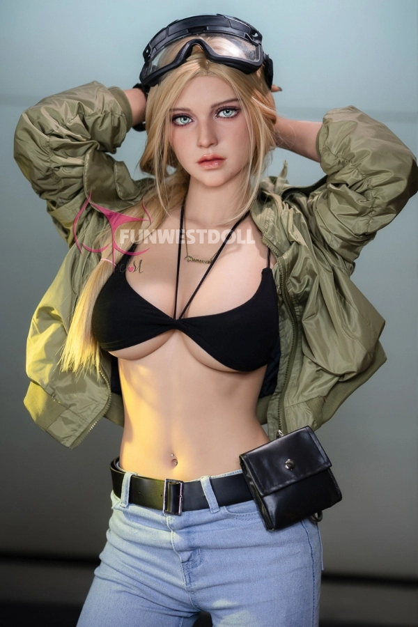 Funwest DollのヨーロッパのセクシーなブロンドTPEセックスドール、ベラ162cm - 在庫あり（EU）